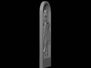Jesus Relief 12 3D Print Model