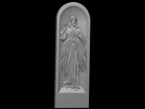 Jesus Relief 12 3D Baskı Modeli