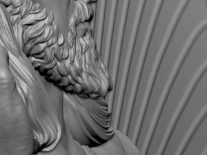 Jesus Relief 12 3D Print Model