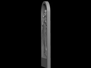 Jesus Relief 12 3D Print Model