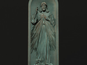 Jesus Relief 12 Modelo de impresión 3D