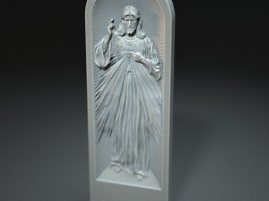 Jesus Relief 12 3D Baskı Modeli