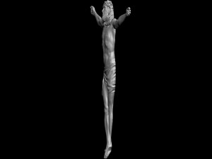 Crucifixion of Jesus Christ Cross Number 3 3D Принт Модель