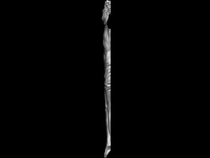 Crucifixion of Jesus Christ Cross Number 3 3D Print Model