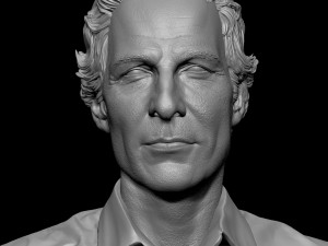 Matthew McConaughey Model do druku 3D
