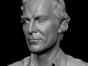 Matthew McConaughey Model do druku 3D