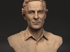 Matthew McConaughey 3D-printmodel