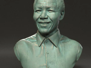 Nelson Mandela 3D Print Model