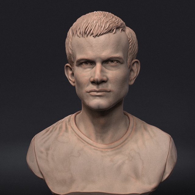 Vitalik Buterin Model do druku 3D .c4d .max .obj .3ds .fbx .stl .blend 