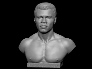 Muhammad Ali 3D Print Model