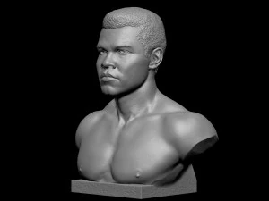 Muhammad Ali 3D Print Model