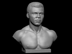 Muhammad Ali 3D Print Model