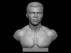 Muhammad Ali Modèles 3D en vedette