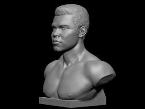 Muhammad Ali 3D Print Model