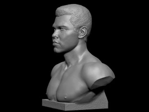 Muhammad Ali 3D Print Model