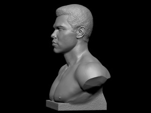 Muhammad Ali Modèles 3D en vedette