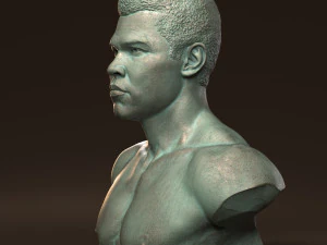 Muhammad Ali 3D Print Model