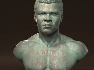 Muhammad Ali 3D Print Model