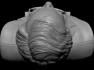 Warren Buffett 3D Print Model