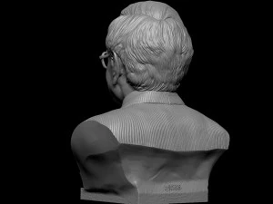Warren Buffett 3D Print Model