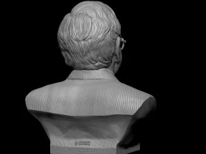 Warren Buffett 3D Print Model