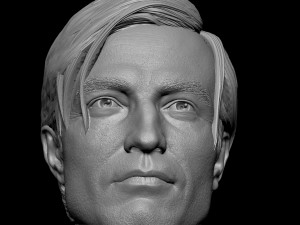 Robert Pattinson Modelo de impresión 3D