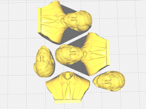 Robert Pattinson Modelo de impresión 3D