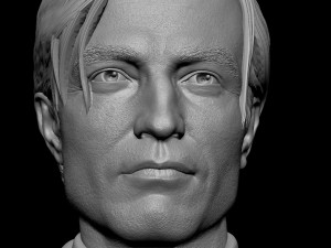 Robert Pattinson Modelo de impresión 3D