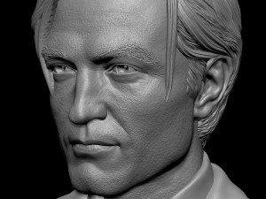 Robert Pattinson Modelo de impresión 3D