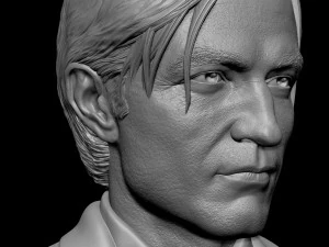 Robert Pattinson 3D Print Model