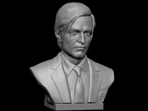 Robert Pattinson 3D Print Model
