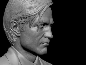 Robert Pattinson 3D Print Model