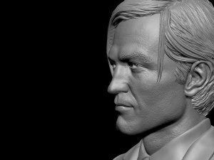 Robert Pattinson 3D Print Model