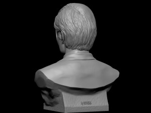 Robert Pattinson Modelo de impresión 3D