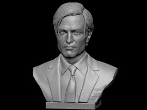 Robert Pattinson Modelo de impresión 3D