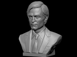 Robert Pattinson Modelo de impresión 3D