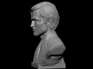 Robert Pattinson Modelo de impresión 3D