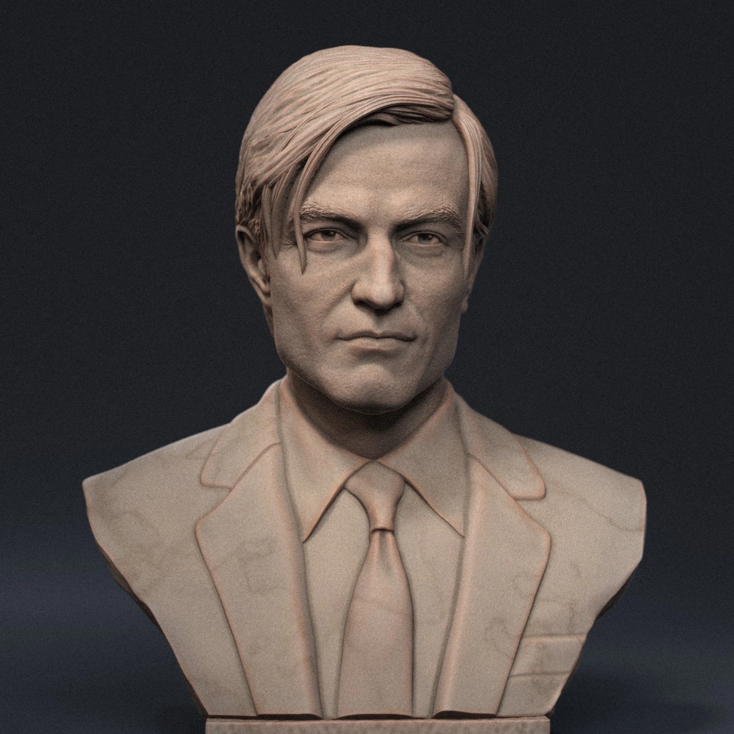 Robert Pattinson 3D Print Model .c4d .max .obj .3ds .fbx .stl .blend 