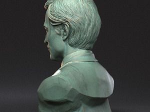 Robert Pattinson Modelo de impresión 3D