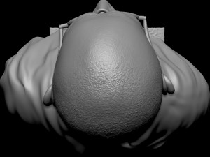 Mahatma Gandhi 3D-printmodel