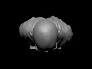 Mahatma Gandhi 3D-printmodel