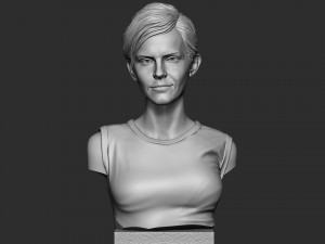 Emma Watson 3D Принт Модель