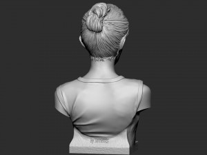 Emma Watson 3D Принт Модель