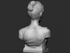 Emma Watson 3D Принт Модель