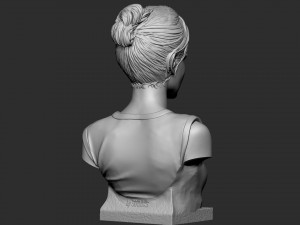 Emma Watson 3D Принт Модель