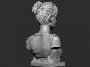 Emma Watson 3D Принт Модель