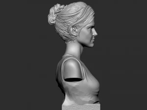 Emma Watson 3D Print Model