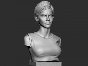 Emma Watson 3D Принт Модель