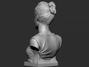 Emma Watson 3D Print Model