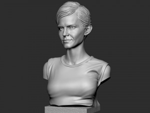 Emma Watson 3D Принт Модель